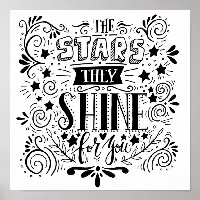 Affiche Stars They Shine For You (Devant)