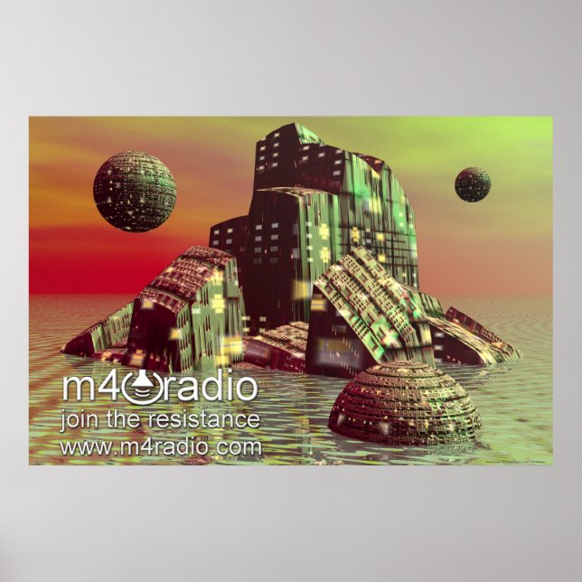 Affiche Starship M4Radio (Devant)