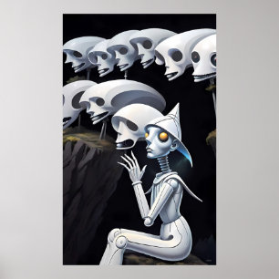 Affiche Start the Evolution Without Me Ken Gage Art