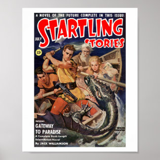 Affiche Startling Stories (juillet 1941)