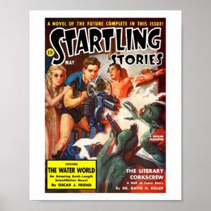 Affiche Startling Stories (mai 1941)