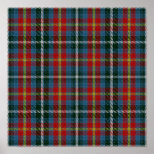 Affiche State Tartan - Alaska - Téléchargement numérique