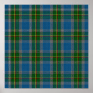 Affiche State Tartan - Connecticut - Téléchargement numéri