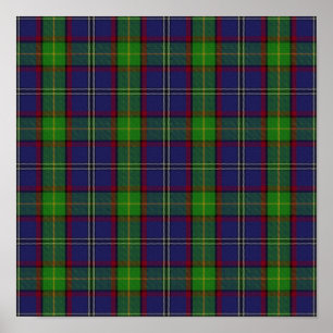 Affiche State Tartan - Minnesota - Téléchargement numériqu