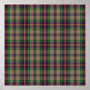 Affiche State Tartan - Oregon - Téléchargement numérique