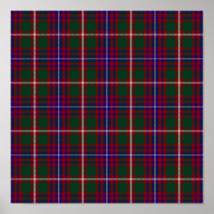 Affiche State Tartan - Utah - Téléchargement numérique