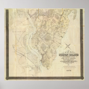 Affiche Staten Island Sud