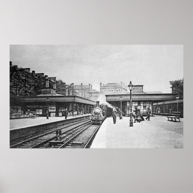 Affiche Station Canonbury, Islington, c.1905 (Devant)