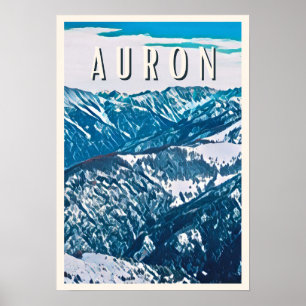 Affiche Station de ski d'Auron