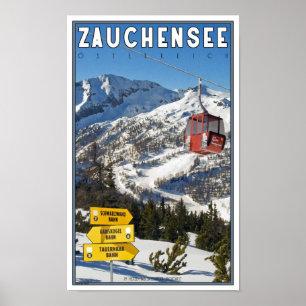 Affiche Station de ski de Zauchensee