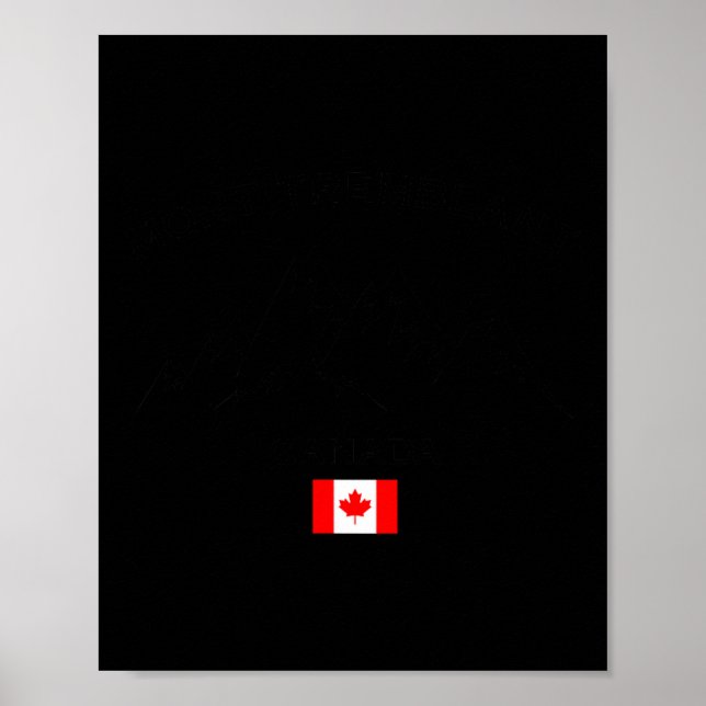 Affiche Station de ski Mont Tremblant Canada Québec Souven (Devant)