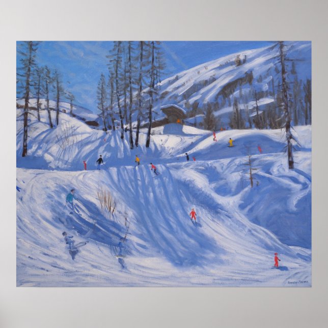 Affiche Station de ski Tignes 2009 (Devant)