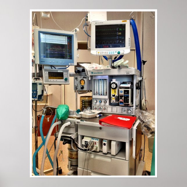 Affiche Station de travail (Devant)