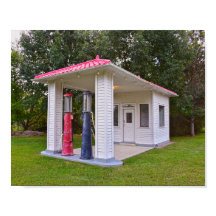 Station d'essence en Chêne Rouge II, Missouri