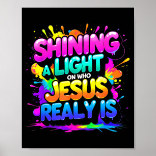 Affiche Station d'illumination vbs église culte souvenir