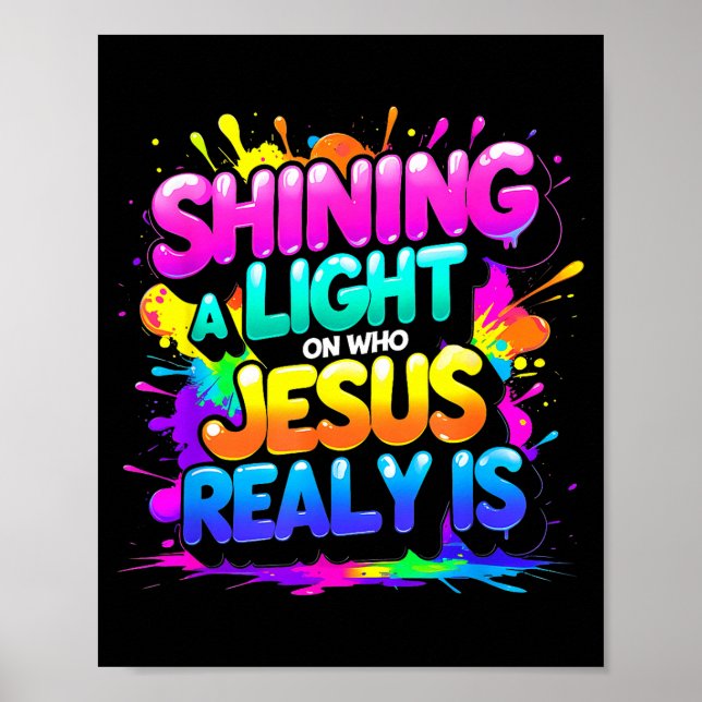 Affiche Station d'illumination vbs église culte souvenir (Devant)