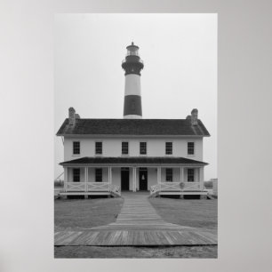 Affiche Station phare de Bodie Island