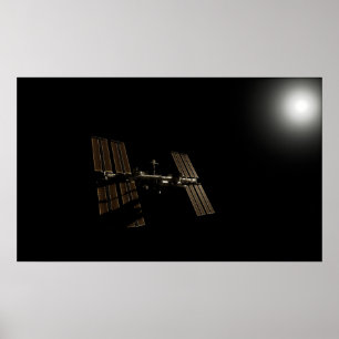 Affiche Station spatiale internationale
