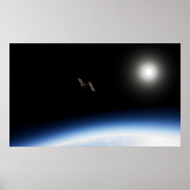 Affiche Station spatiale internationale (Devant)
