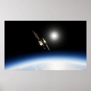 Affiche Station spatiale internationale