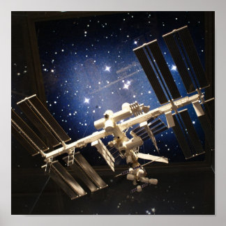 Affiche Station spatiale internationale