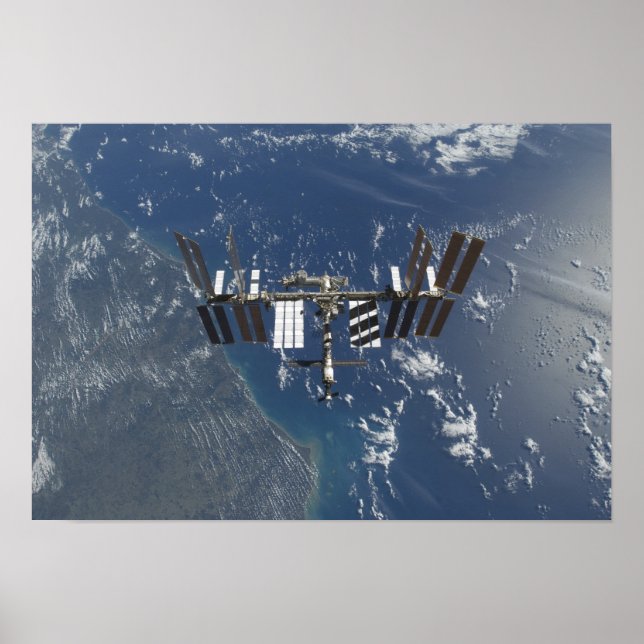 Affiche Station spatiale internationale en orbite 3 (Devant)
