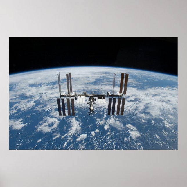 Affiche Station spatiale internationale (ISS) (Devant)