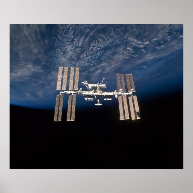 Affiche Station spatiale internationale (ISS) (Devant)