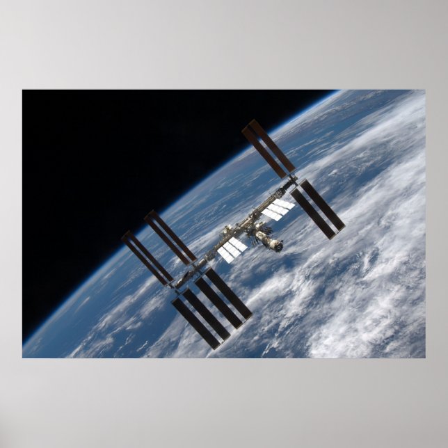 Affiche Station spatiale internationale (ISS) (Devant)