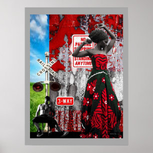 Affiche Stationnement interdit sur Dance Floor