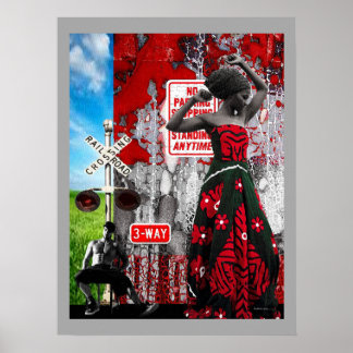 Affiche Stationnement interdit sur Dance Floor