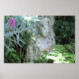 Affiche Statue de Bouddha