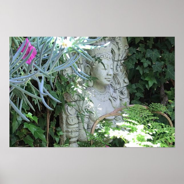 Affiche Statue de Bouddha (Devant)