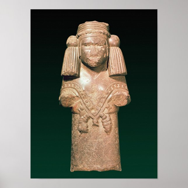 Affiche Statue de Coatlicue, terre ancienne et mère (Devant)
