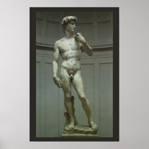 Affiche Statue de David par Michelangelo