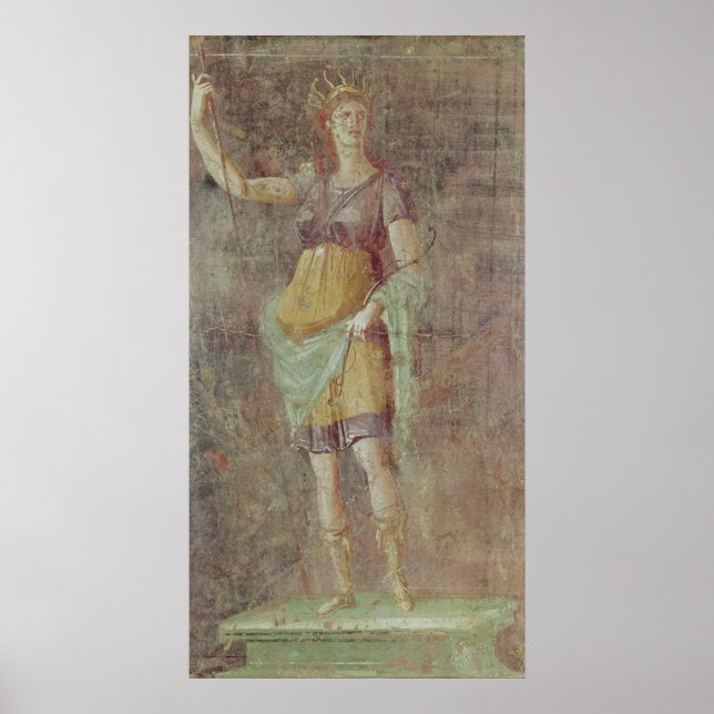 Affiche Statue de Diana, de Pompéi, c.50-59 (Devant)