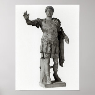 Affiche Statue de Hadrian (marbre