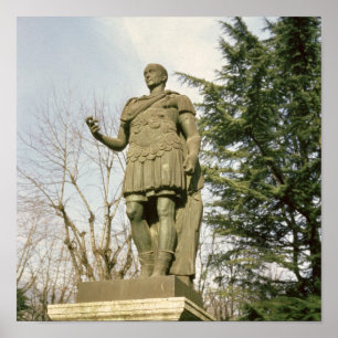 Affiche Statue de Jules César