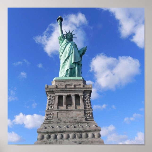 Affiche Statue de la Liberté (Devant)