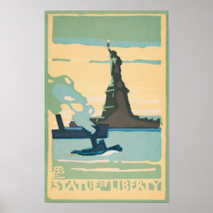Affiche Statue de la Liberté (1916) par Rachael Robinson