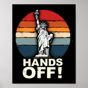 Affiche Statue De La Liberté 4 juillet Patriotique Résiste