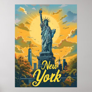 Affiche Statue de la Liberté de New York