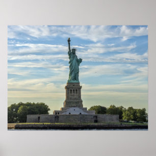 Affiche Statue de la Liberté, Hudson River, New York