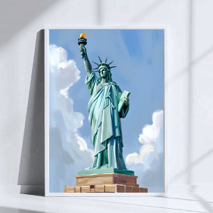Affiche Statue de la Liberté New York