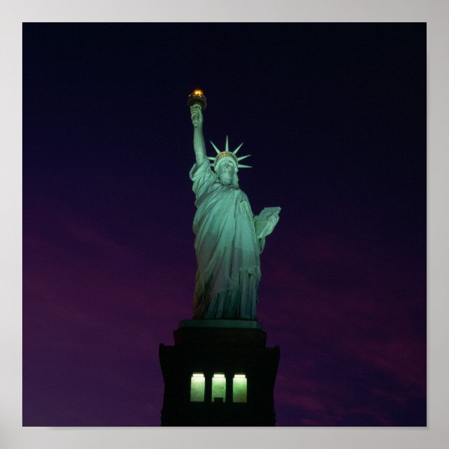 Affiche Statue de la Liberté, New York, États-Unis 7 (Devant)