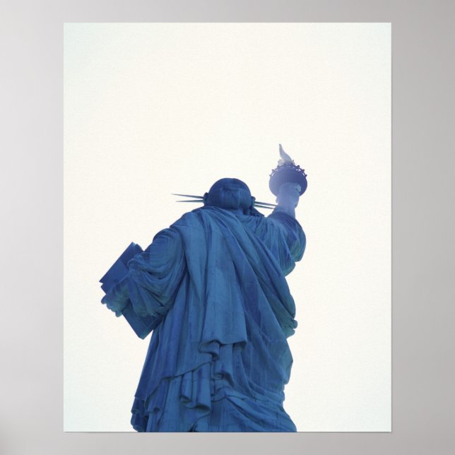 Affiche Statue de la Liberté, New York, États-Unis RF) (Devant)