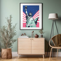 Statue de la Liberté New York Pop Art