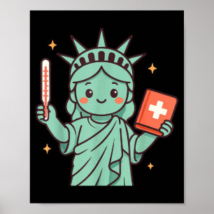 Affiche Statue de la liberté new york usa amérique unie