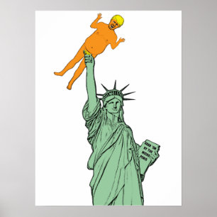 Affiche Statue de l'affiche Liber-FDT