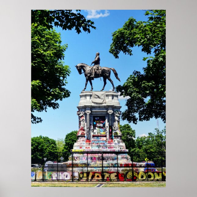 Affiche Statue de Robert E. Lee (Devant)